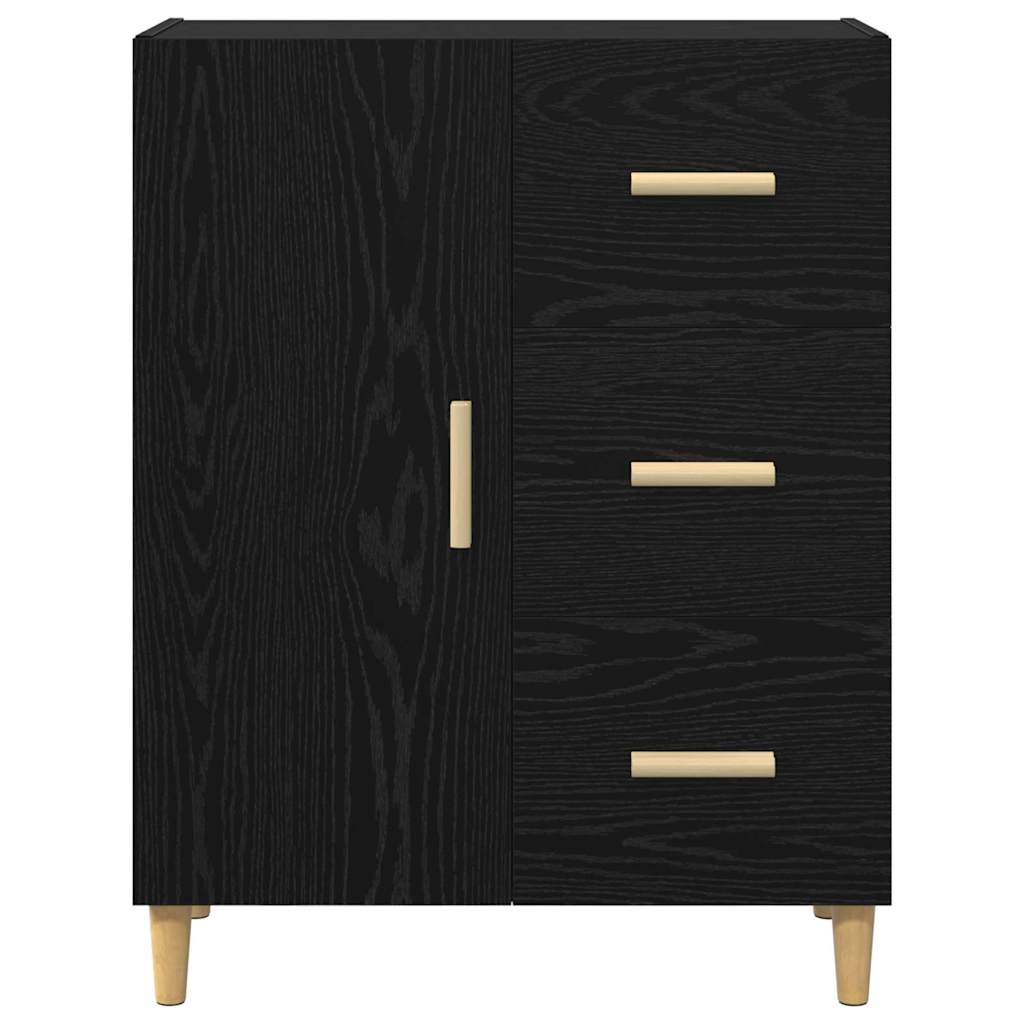 Buffet Chêne noir 34 x 69,5 x 90 cm Bois d'ingénierie - XIOS