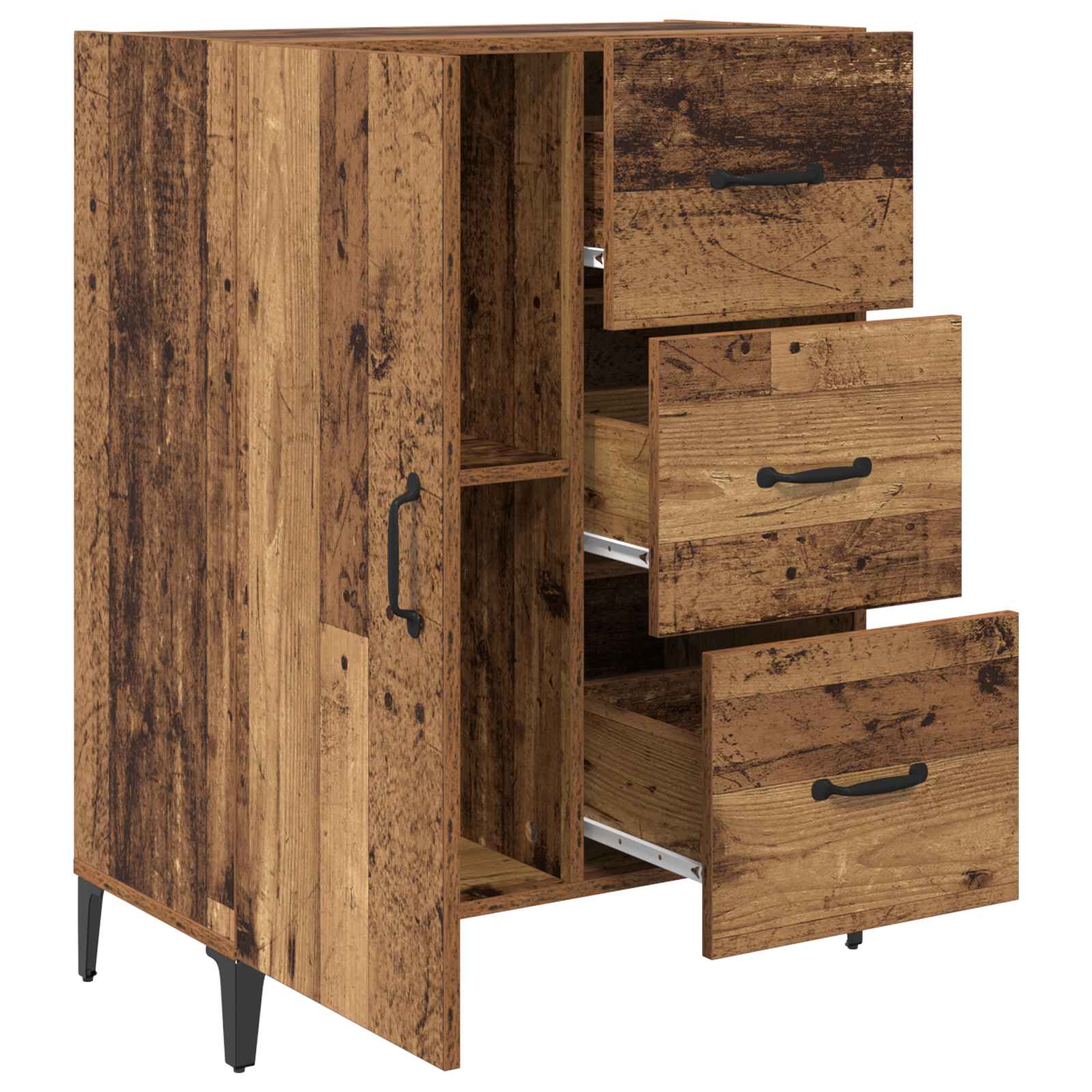 Buffet Bois ancien 69,5 x 34 x 90 cm Bois d'ingénierie - XIOS