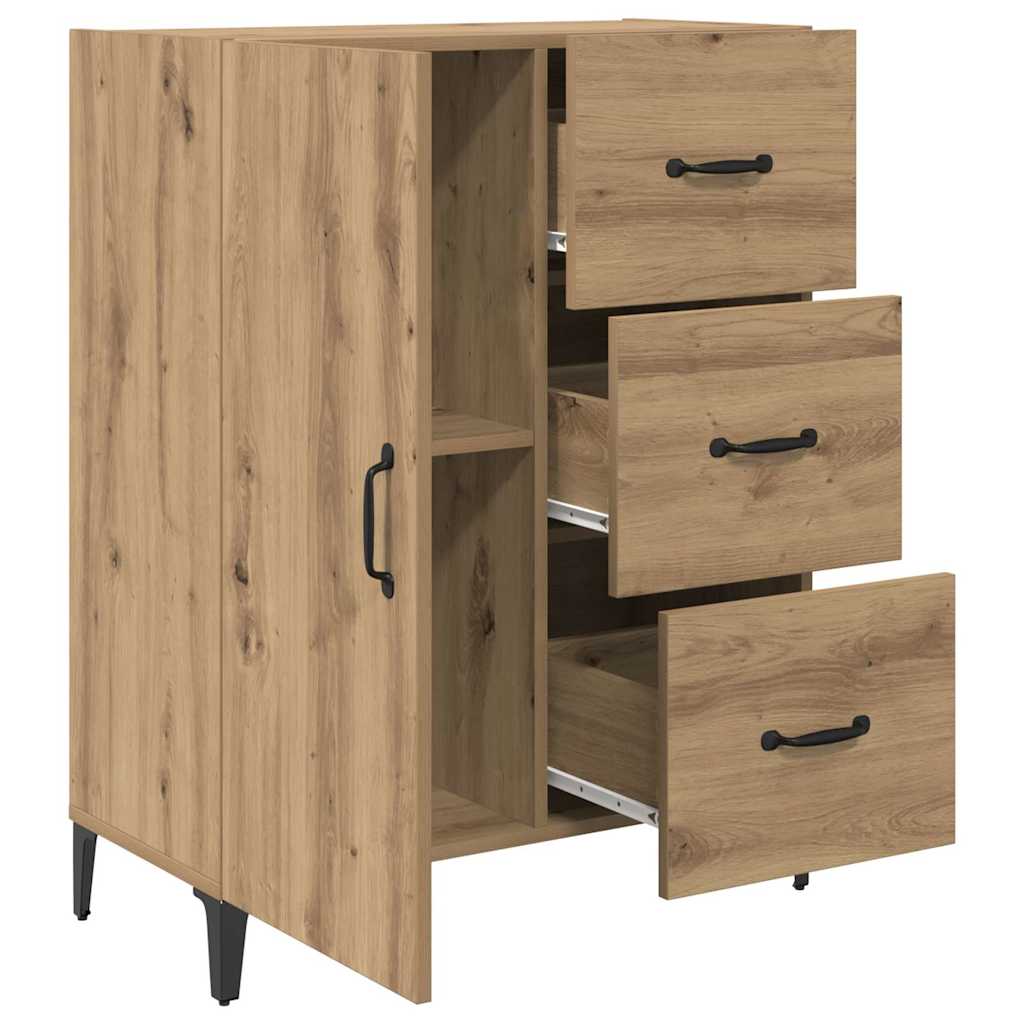 Buffet Chêne artisanal 69,5 x 34 x 90 cm Bois d'ingénierie - XIOS