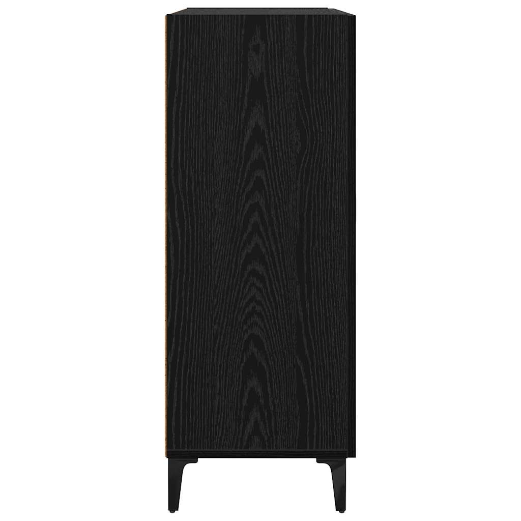 Buffet Chêne noir 69,5 x 34 x 90 cm Bois d'ingénierie - XIOS
