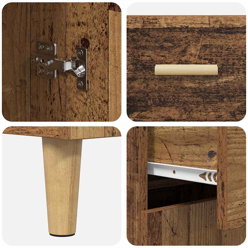 Buffet Bois ancien 34 x 69,5 x 89 cm Bois d'ingénierie - XIOS