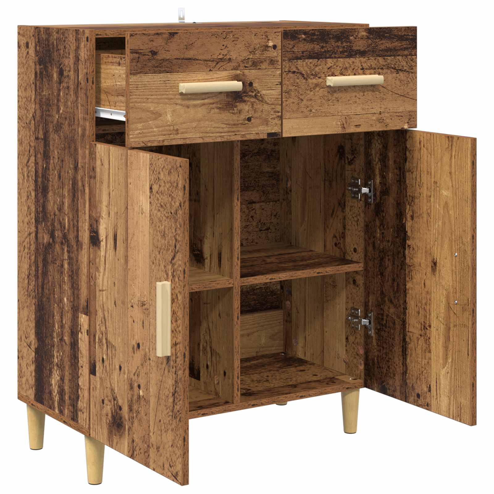 Buffet Bois ancien 34 x 69,5 x 89 cm Bois d'ingénierie - XIOS