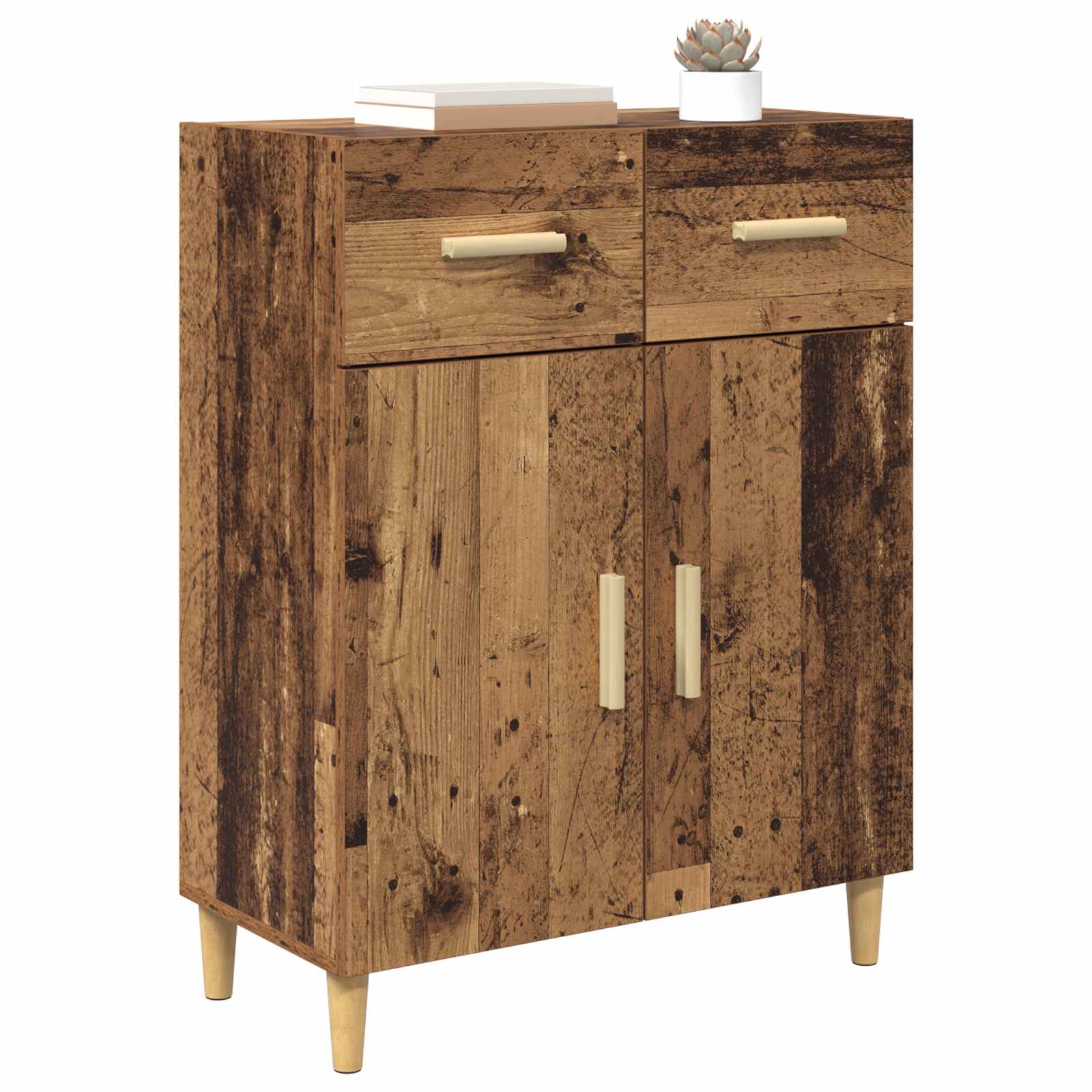 Buffet Bois ancien 34 x 69,5 x 89 cm Bois d'ingénierie - XIOS