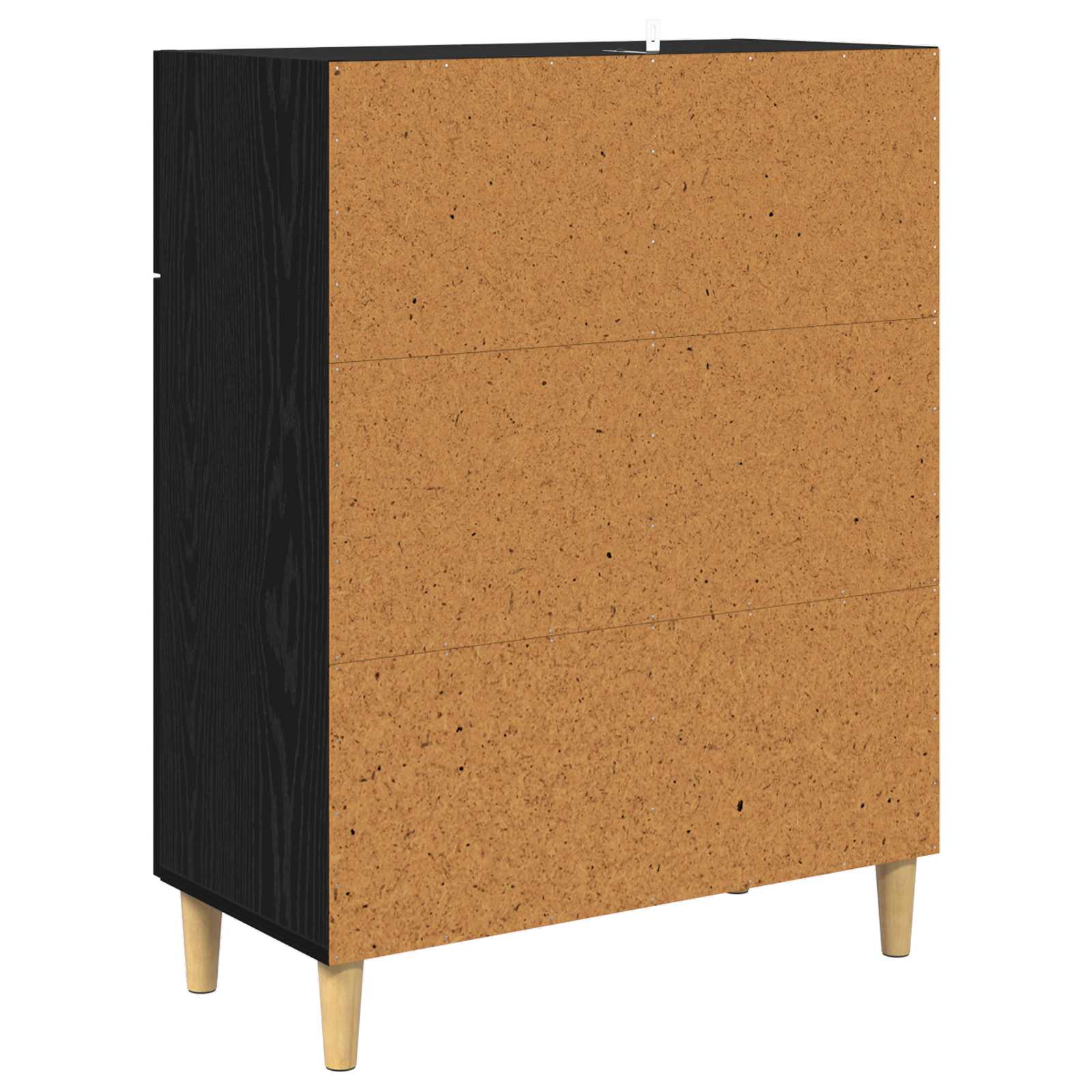 Buffet Chêne noir 34 x 69,5 x 89 cm Bois d'ingénierie - XIOS