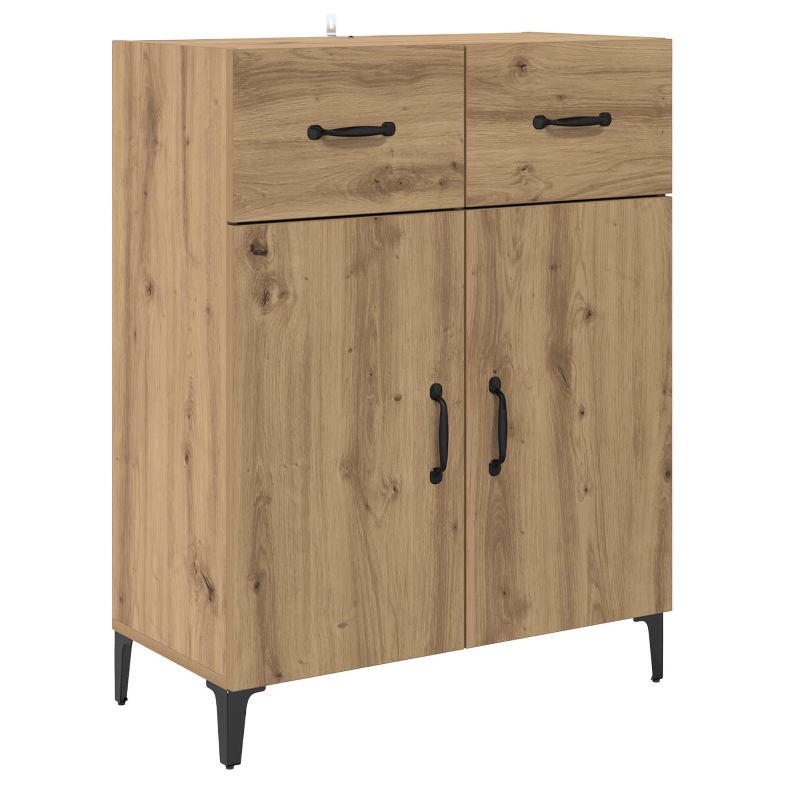 Buffet Chêne artisanal 69,5 x 34 x 90 cm Bois d'ingénierie - XIOS