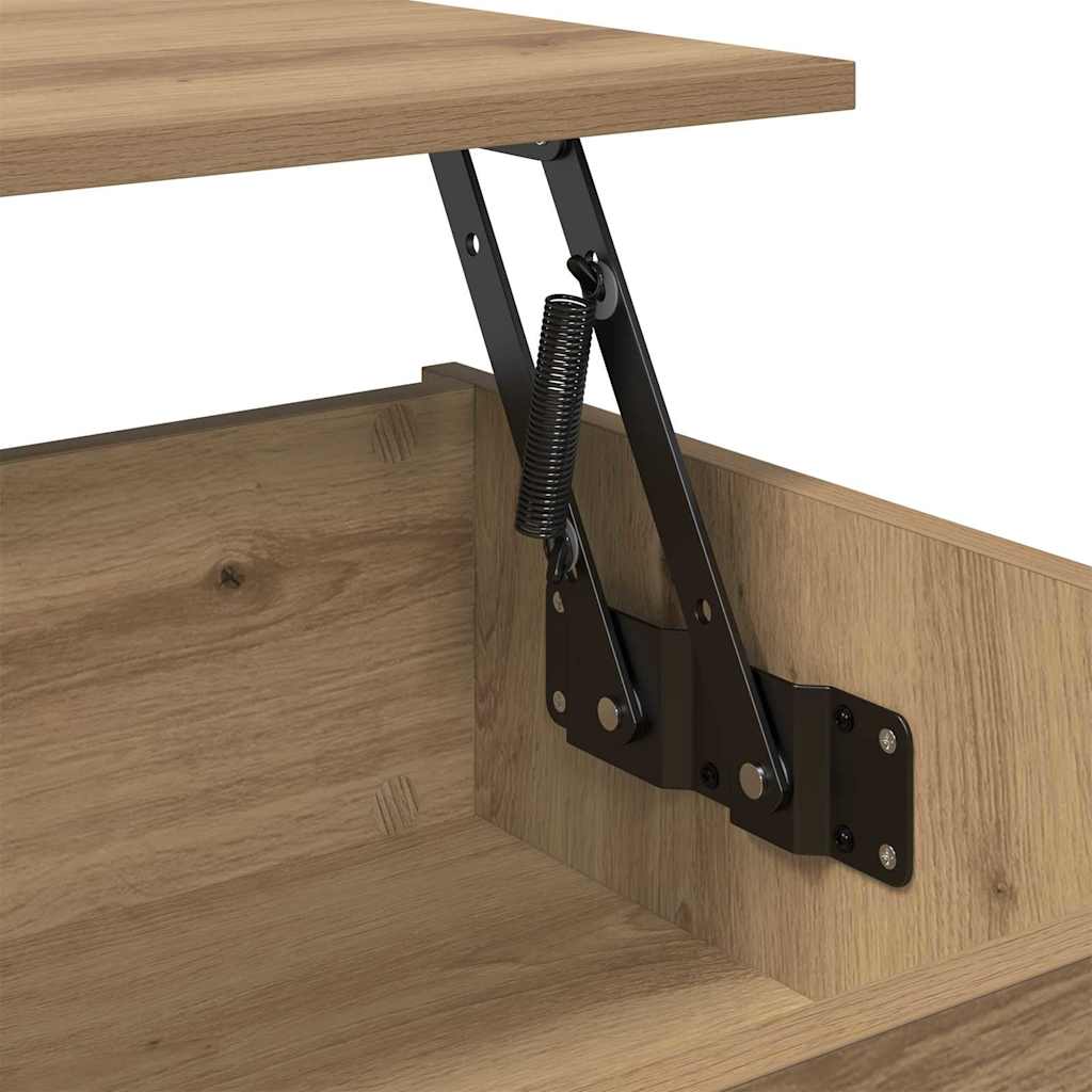 Table basse chêne artisanal 80 x 50.5 x 41.5 cm - XIOS