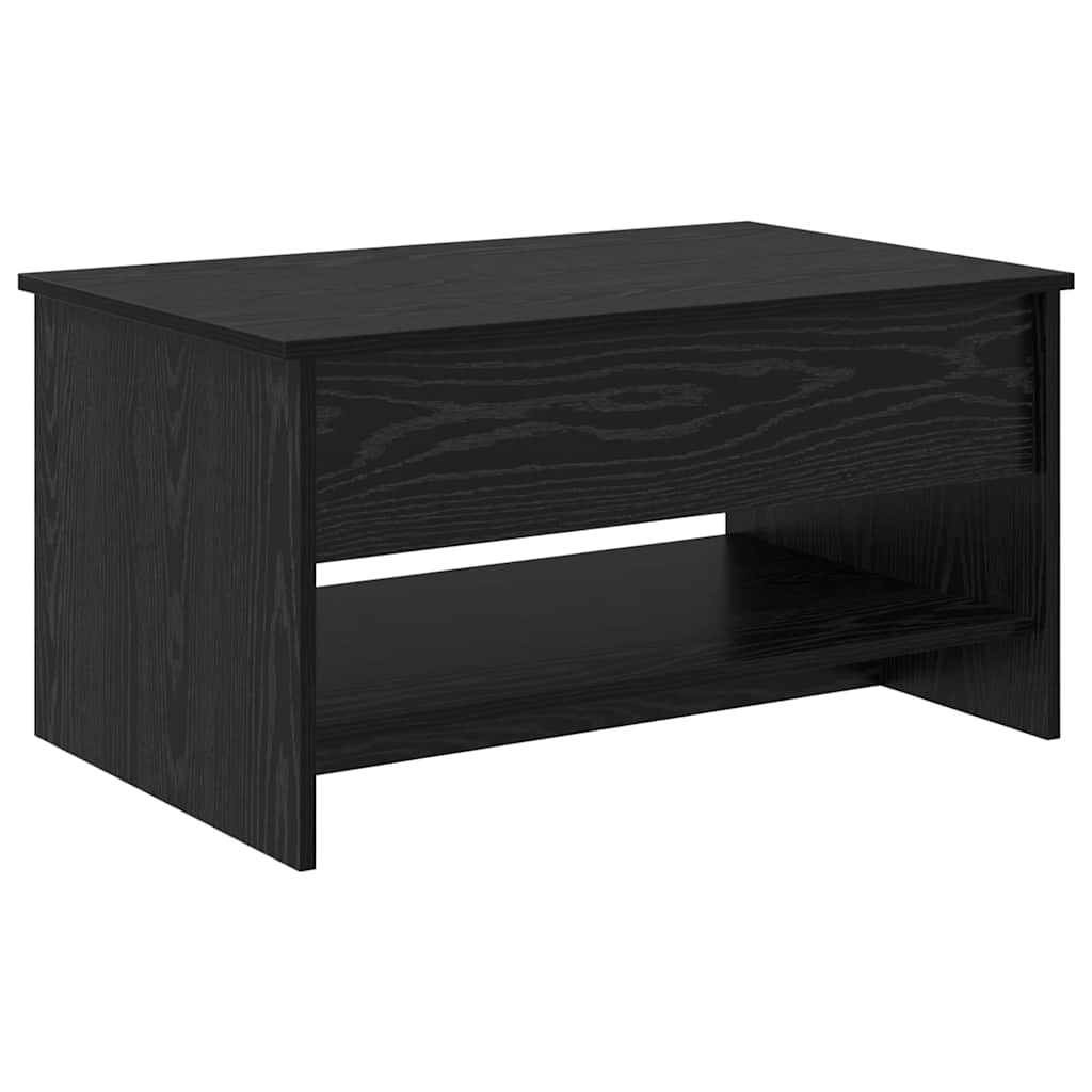 Table basse Chêne noir 80 x 50.5 x 41.5 cm Bois d'ingénierie - XIOS