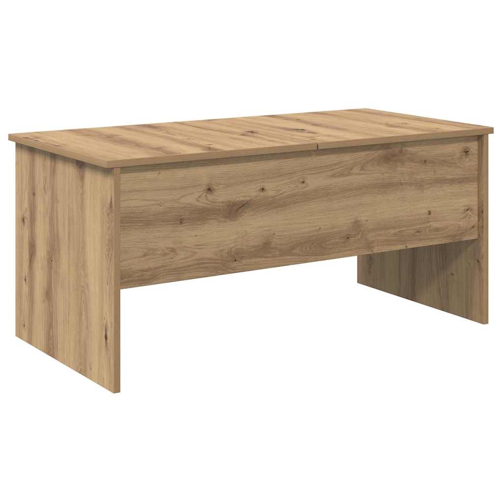 Table basse chêne artisanal 102 x 50,5 x 46,5 cm - XIOS