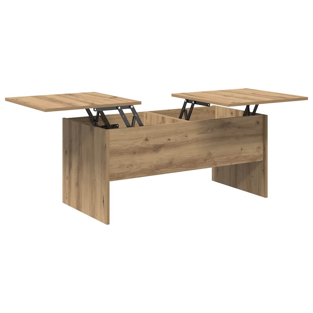 Table basse chêne artisanal 102 x 50,5 x 46,5 cm - XIOS