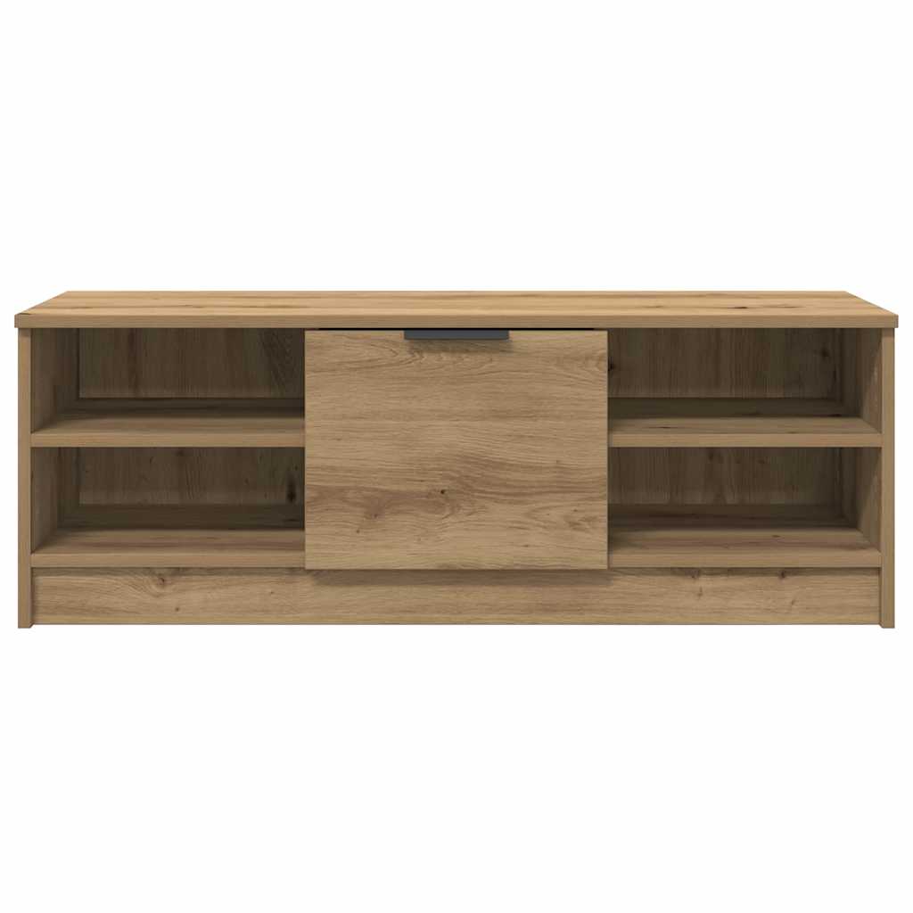 Meuble TV 102 x 35 x 36,5 cm Chêne artisanal Bois d'ingénierie - XIOS