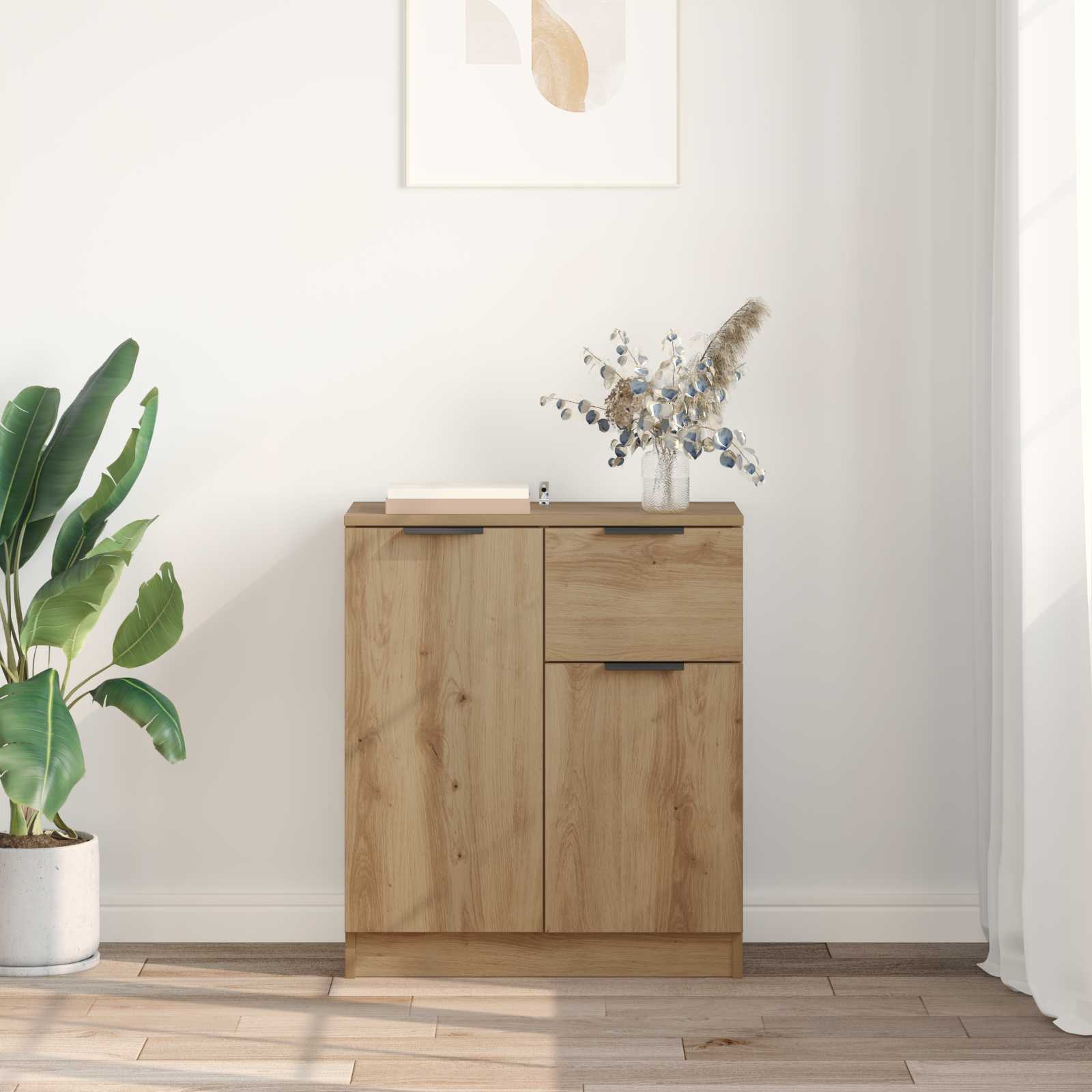 Buffet Chêne artisanal 60 x 30 x 70 cm Bois d'ingénierie