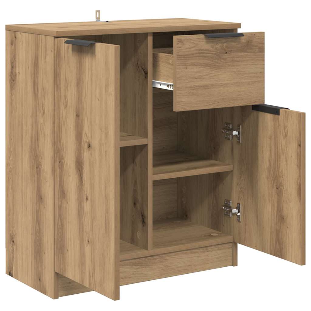 Buffet chêne artisanal 60 x 30 x 70 cm Bois d'ingénierie - XIOS