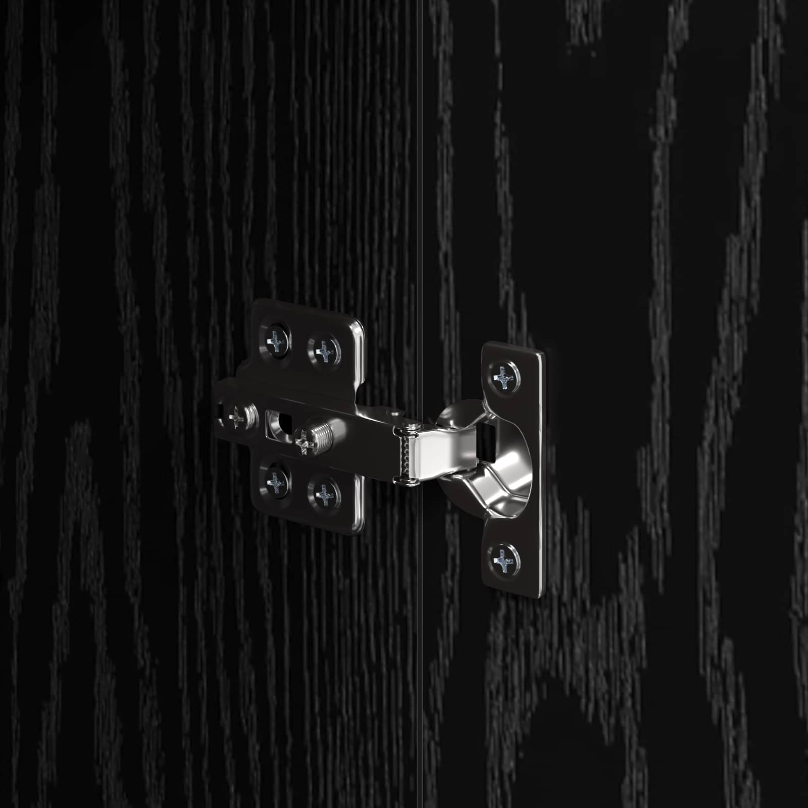 Buffet avec tiroir Chêne noir 60 x 30 x 70 cm Bois d'ingénierie - XIOS