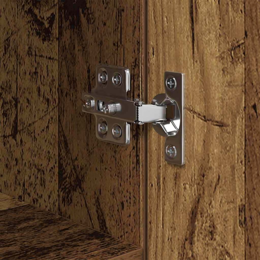 Buffet Bois ancien 30 x 30 x 70 cm Bois d'ingénierie - XIOS