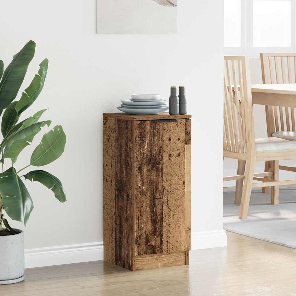 Buffet Bois ancien 30 x 30 x 70 cm Bois d'ingénierie - XIOS