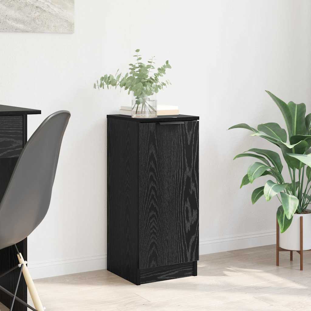 Buffet Chêne noir 30 x 30 x 70 cm Bois d'ingénierie - XIOS