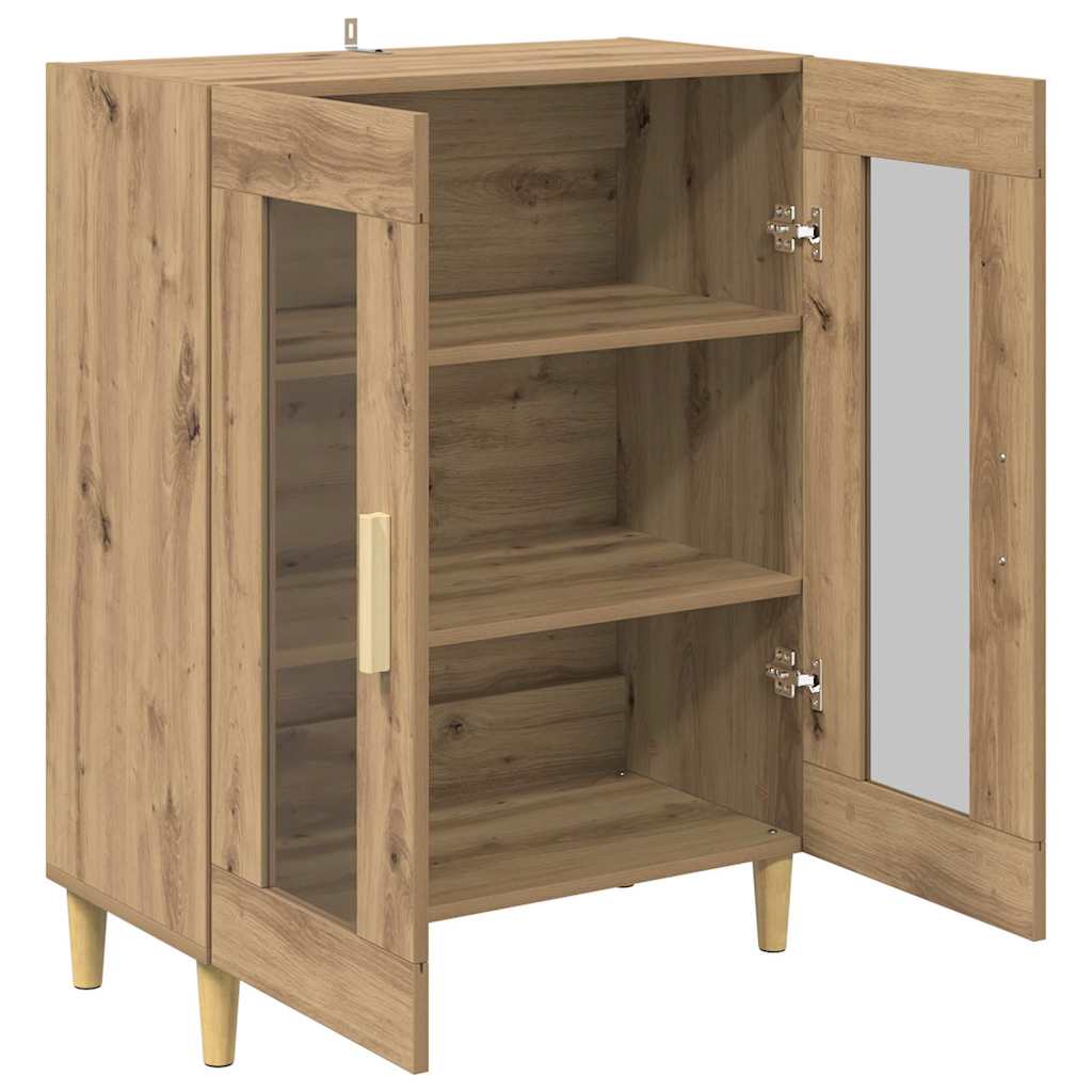 Buffet Chêne artisanal 69,5 x 34 x 90 cm Bois d'ingénierie - XIOS