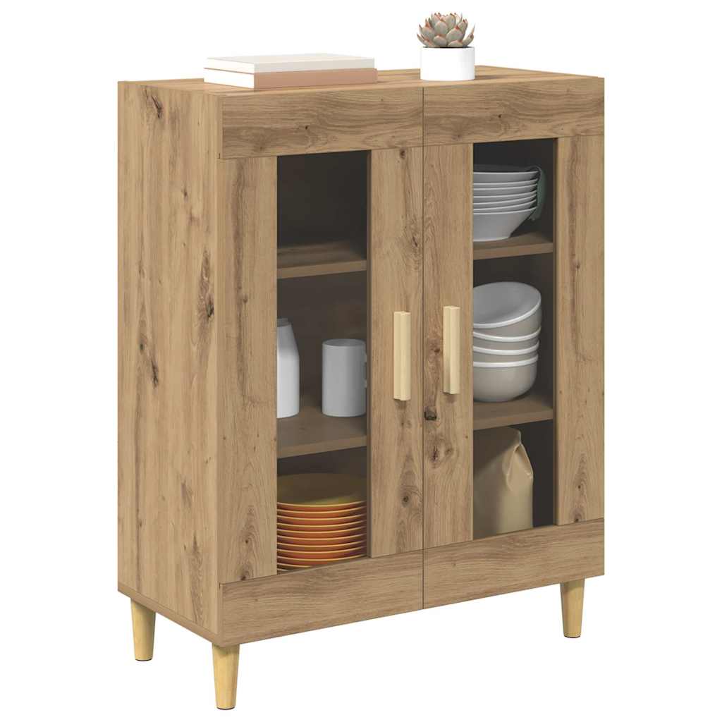 Buffet Chêne artisanal 69,5 x 34 x 90 cm Bois d'ingénierie - XIOS
