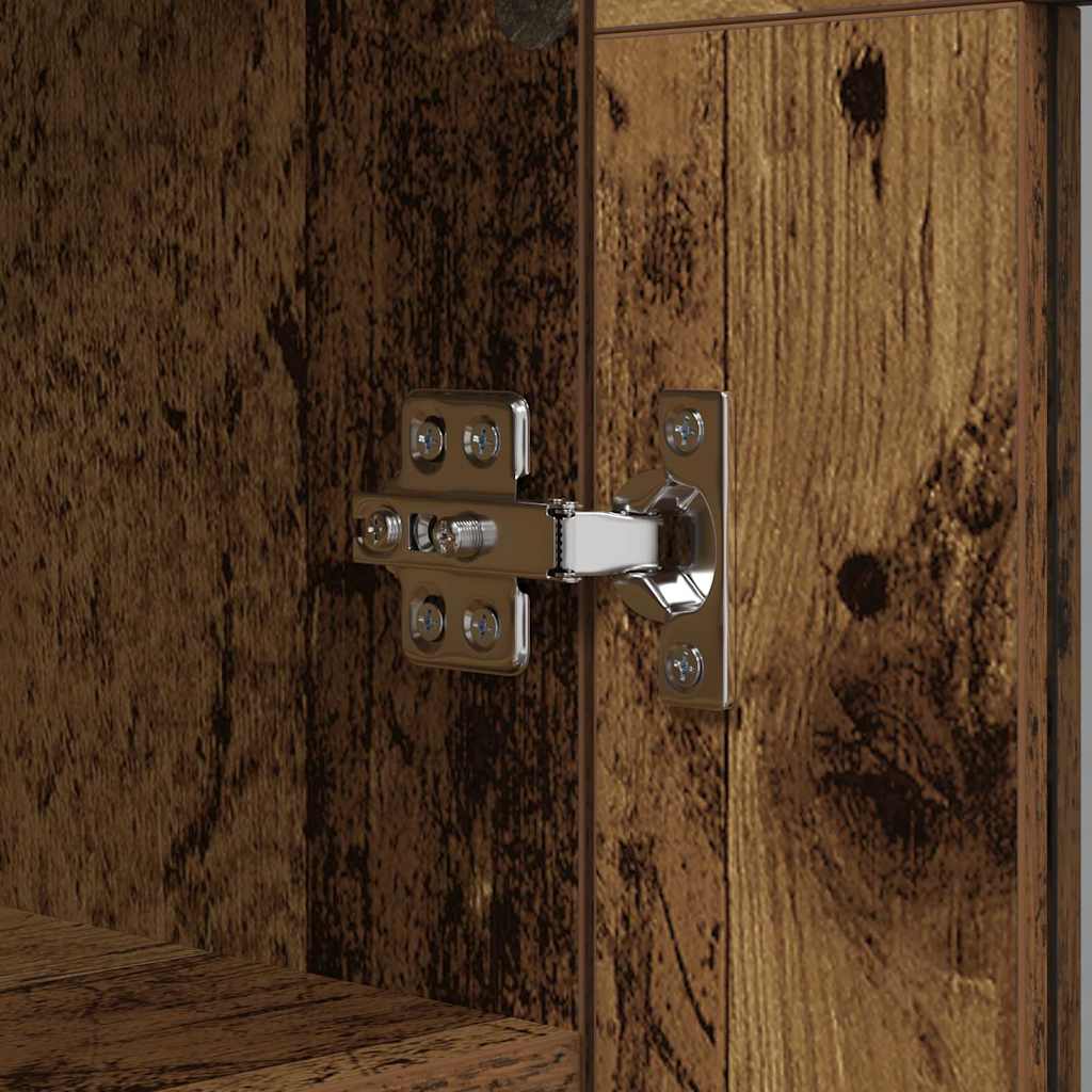 Buffet Bois Ancien 69,5 x 34 x 90 cm Bois d'ingénierie et fer - XIOS