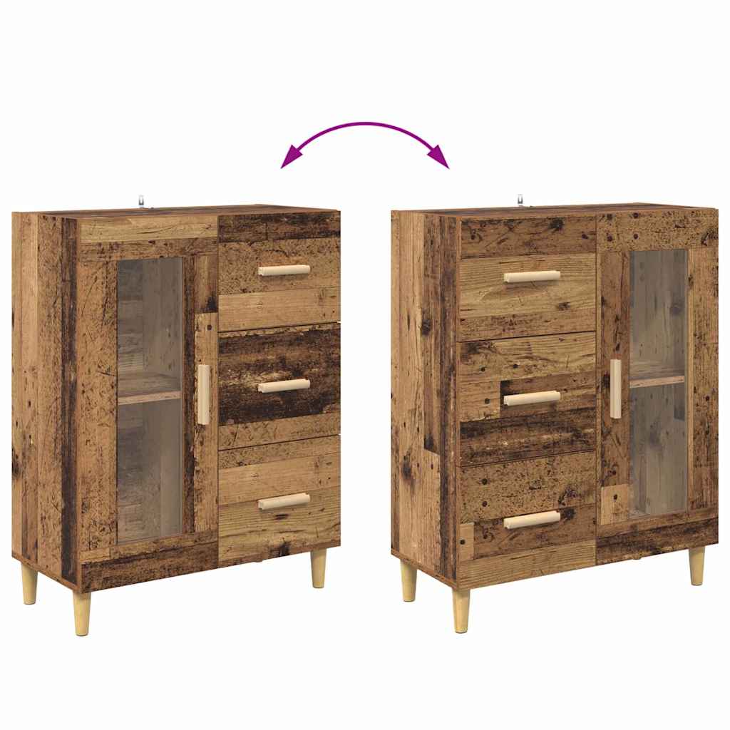 Buffet Bois Ancien 69,5 x 34 x 90 cm Bois d'ingénierie - XIOS