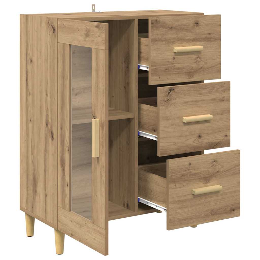 Buffet Chêne artisanal 69,5 x 34 x 90 cm Bois d'ingénierie - XIOS