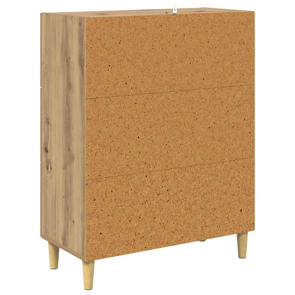 Buffet Chêne artisanal 69,5 x 34 x 90 cm Bois d'ingénierie - XIOS