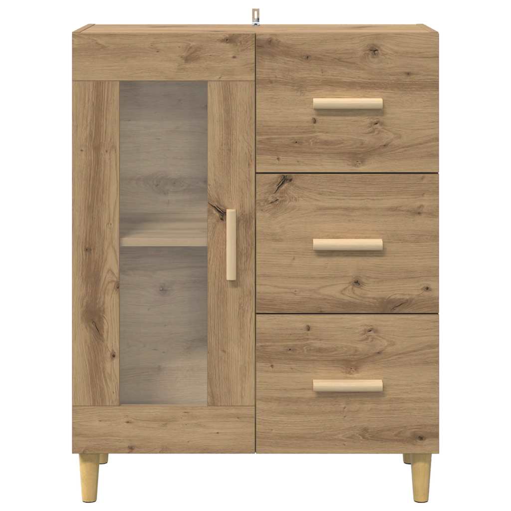 Buffet Chêne artisanal 69,5 x 34 x 90 cm Bois d'ingénierie - XIOS