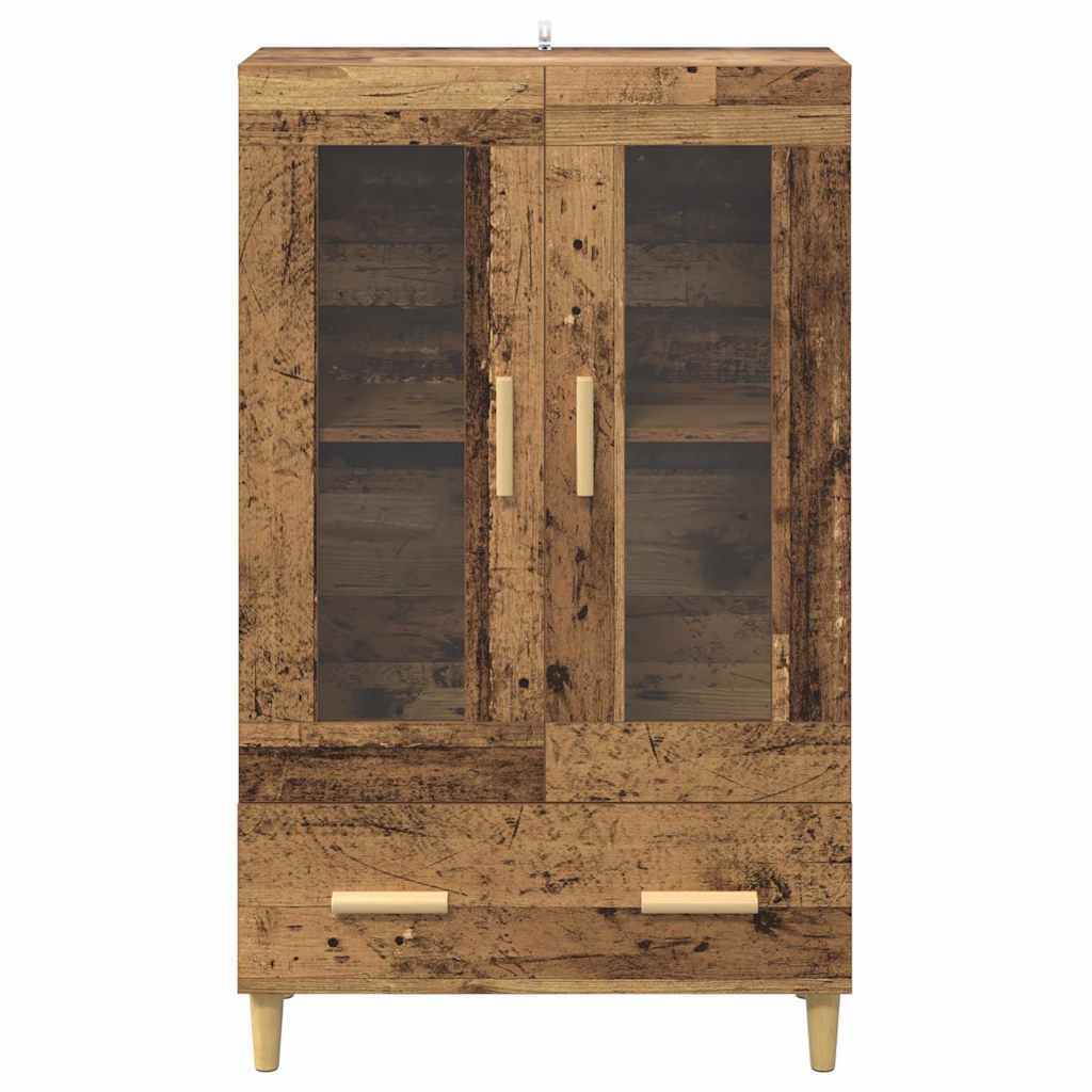 Haut Armoire Bois Ancien 70 x 31 x 115 cm Bois d'ingénierie - XIOS