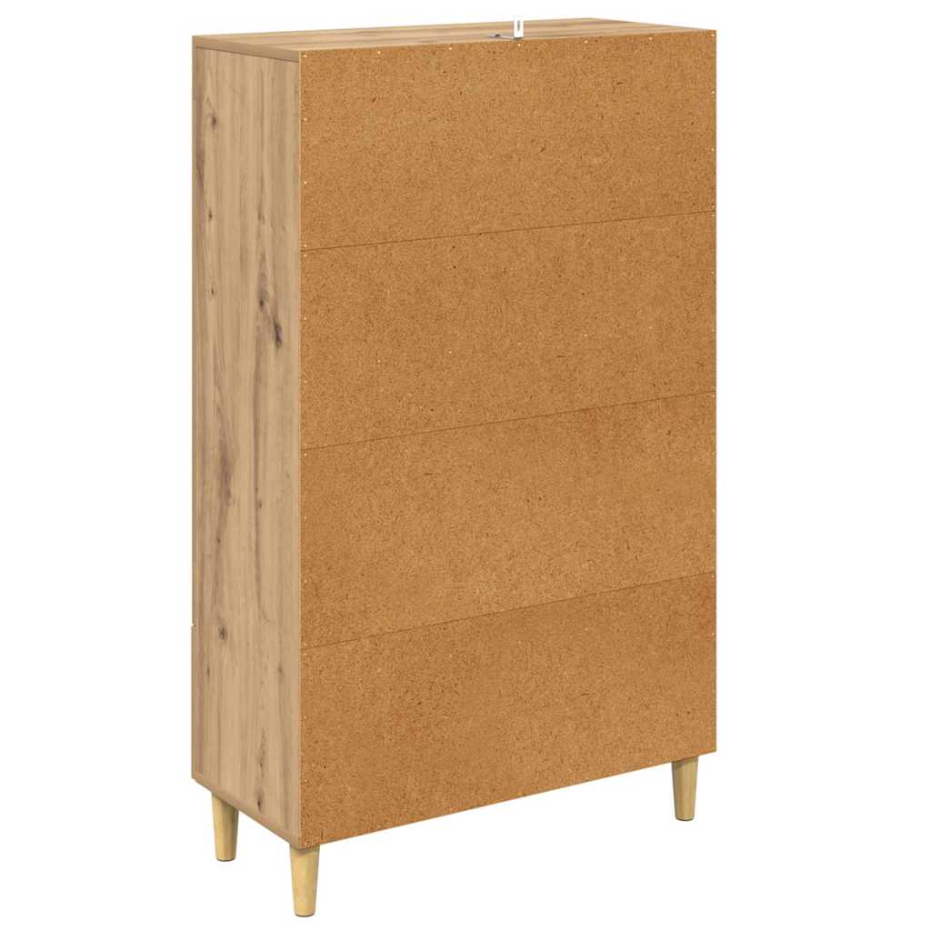Haut Armoire Chêne artisanal 70 x 31 x 115 cm Bois d'ingénierie - XIOS