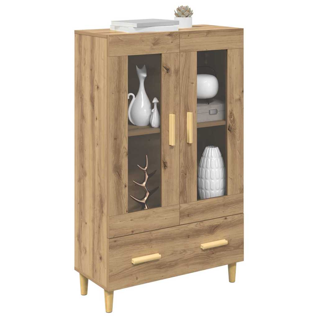 Haut Armoire Chêne artisanal 70 x 31 x 115 cm Bois d'ingénierie - XIOS