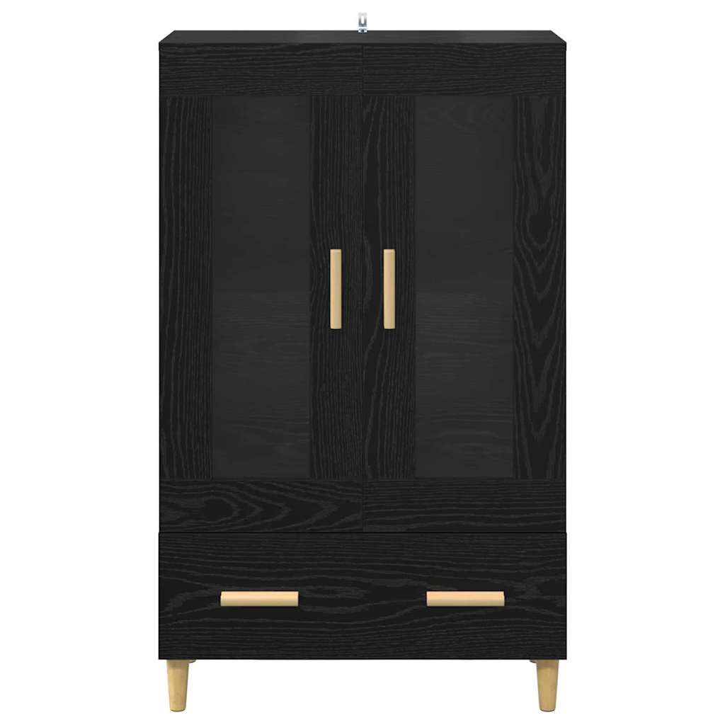 Haut Armoire Chêne noir 70 x 31 x 115 cm Bois d'ingénierie - XIOS