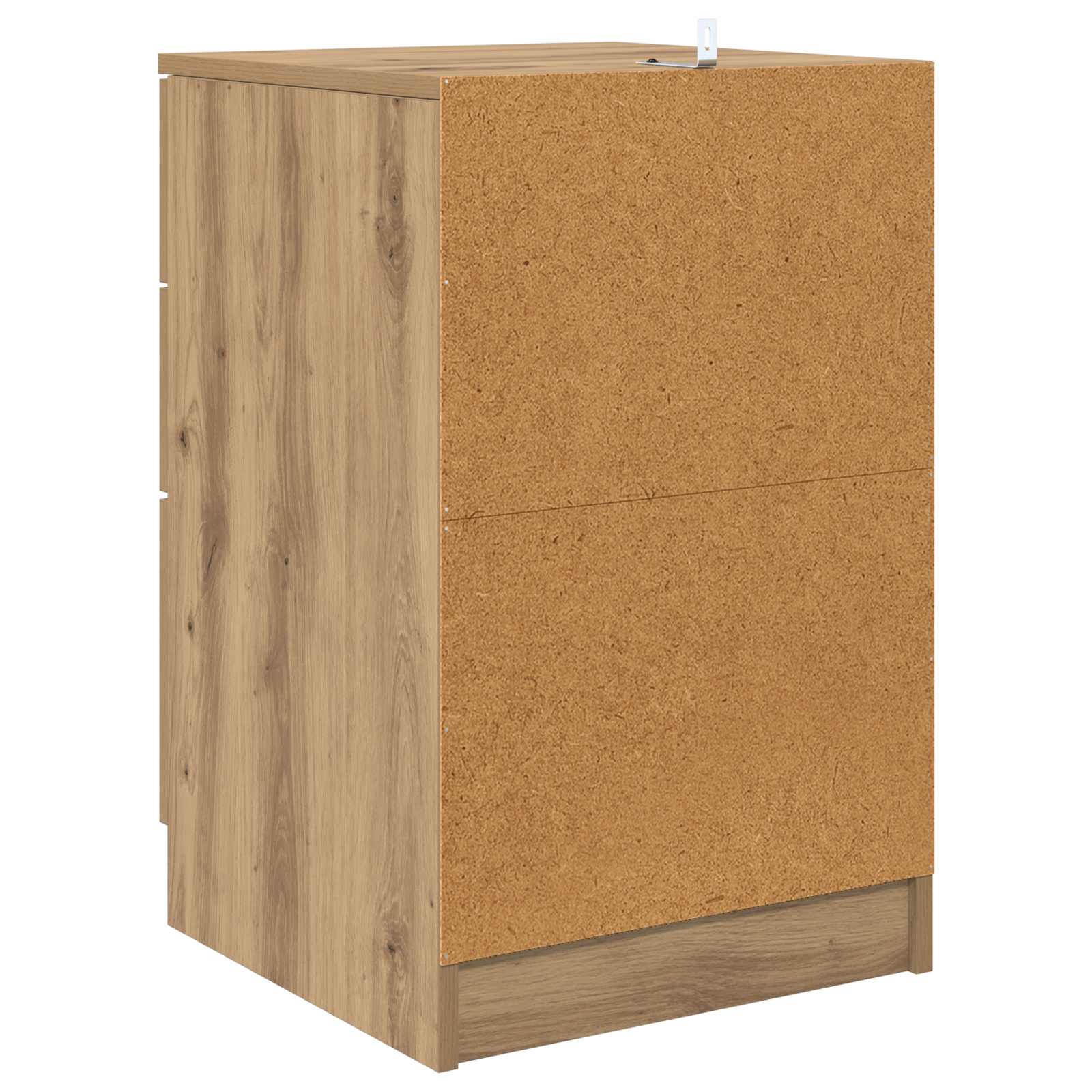 Cabinet de chevet Chêne artisanal 40 x 40 x 63 cm - XIOS