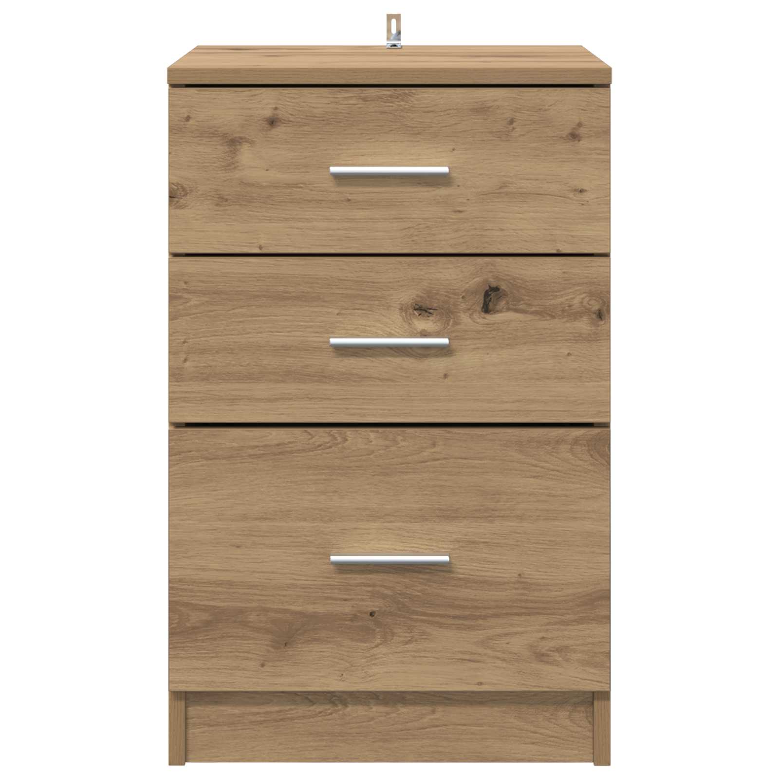 Cabinet de chevet Chêne artisanal 40 x 40 x 63 cm - XIOS