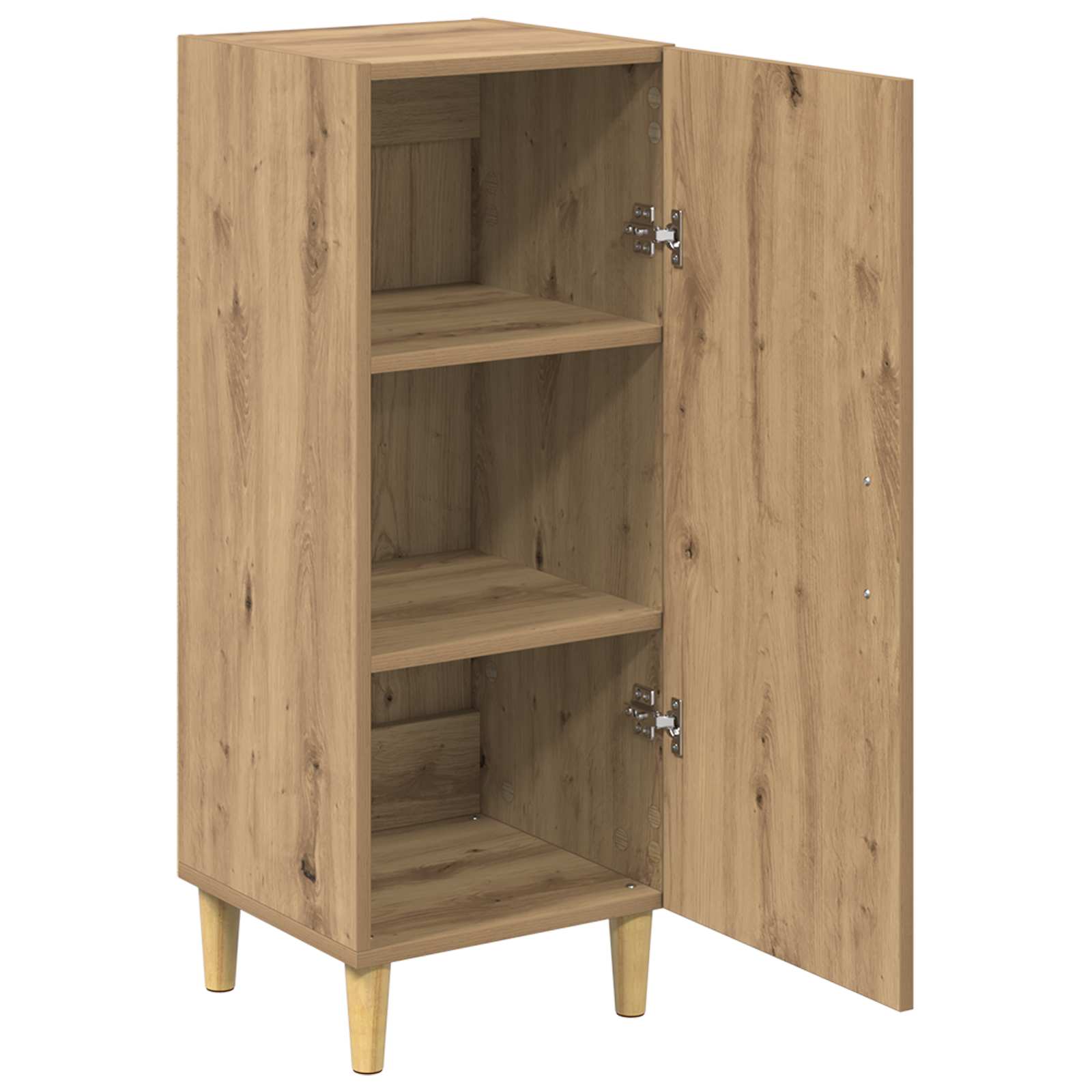 Buffet Chêne artisanal 34,5 x 34 x 90 cm Bois d'ingénierie - XIOS