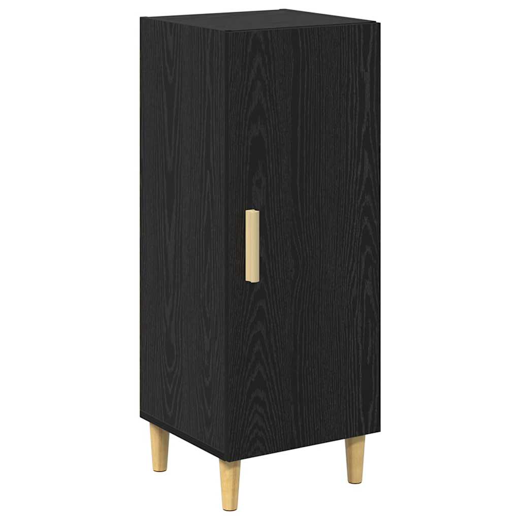 Buffet Chêne noir 34,5 x 34 x 90 cm Bois d'ingénierie - XIOS
