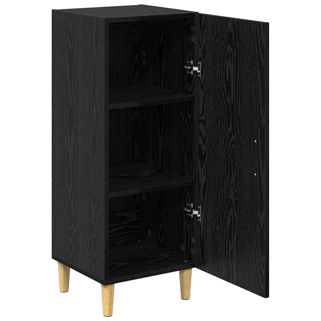 Buffet Chêne noir 34,5 x 34 x 90 cm Bois d'ingénierie - XIOS