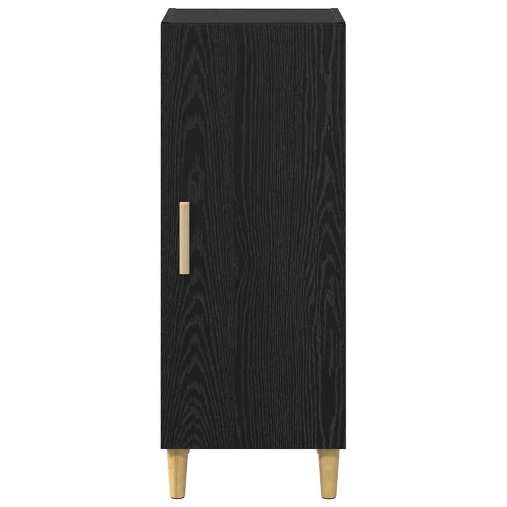Buffet Chêne noir 34,5 x 34 x 90 cm Bois d'ingénierie - XIOS