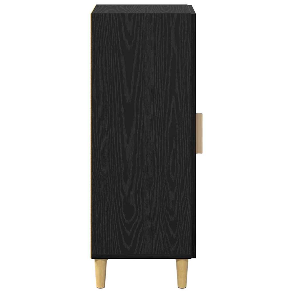 Buffet Chêne noir 34,5 x 34 x 90 cm Bois d'ingénierie - XIOS