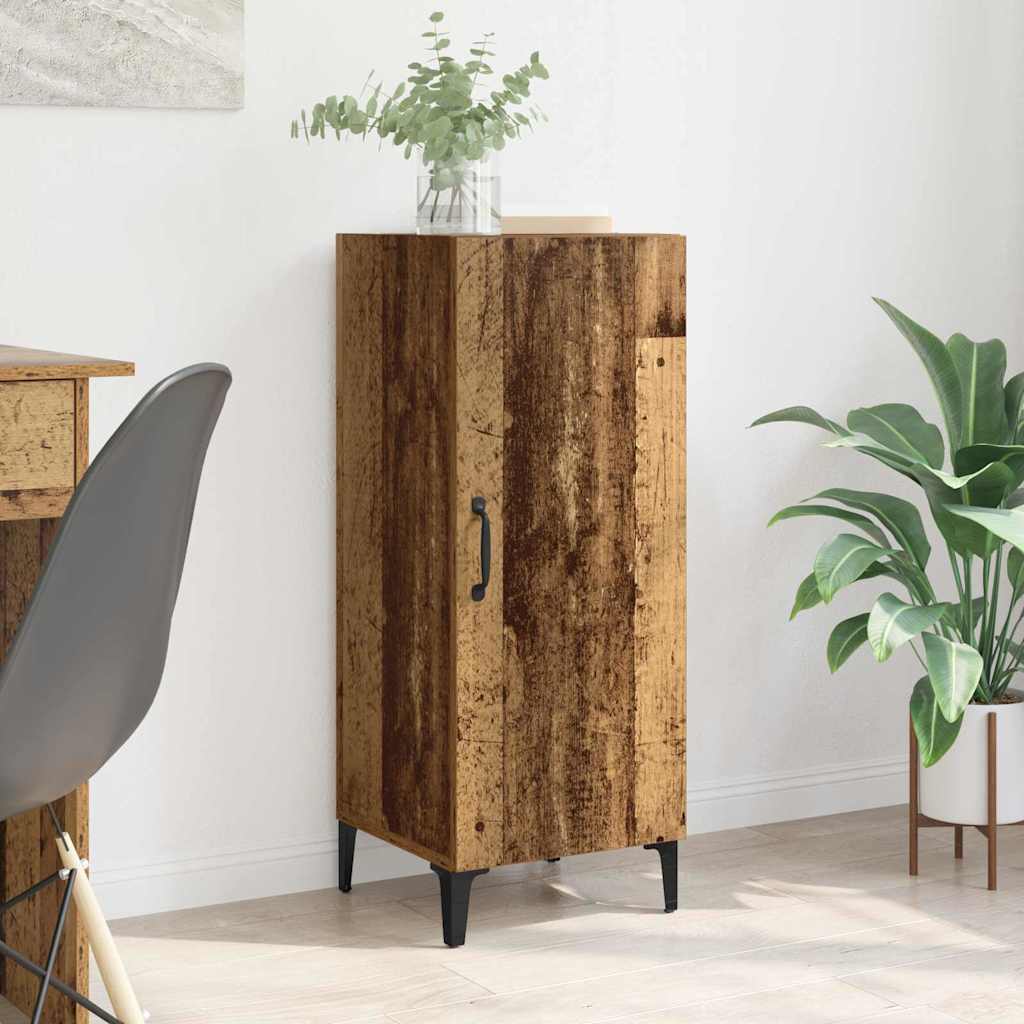 Buffet Bois ancien 34,5 x 34 x 90 cm Bois d'ingénierie