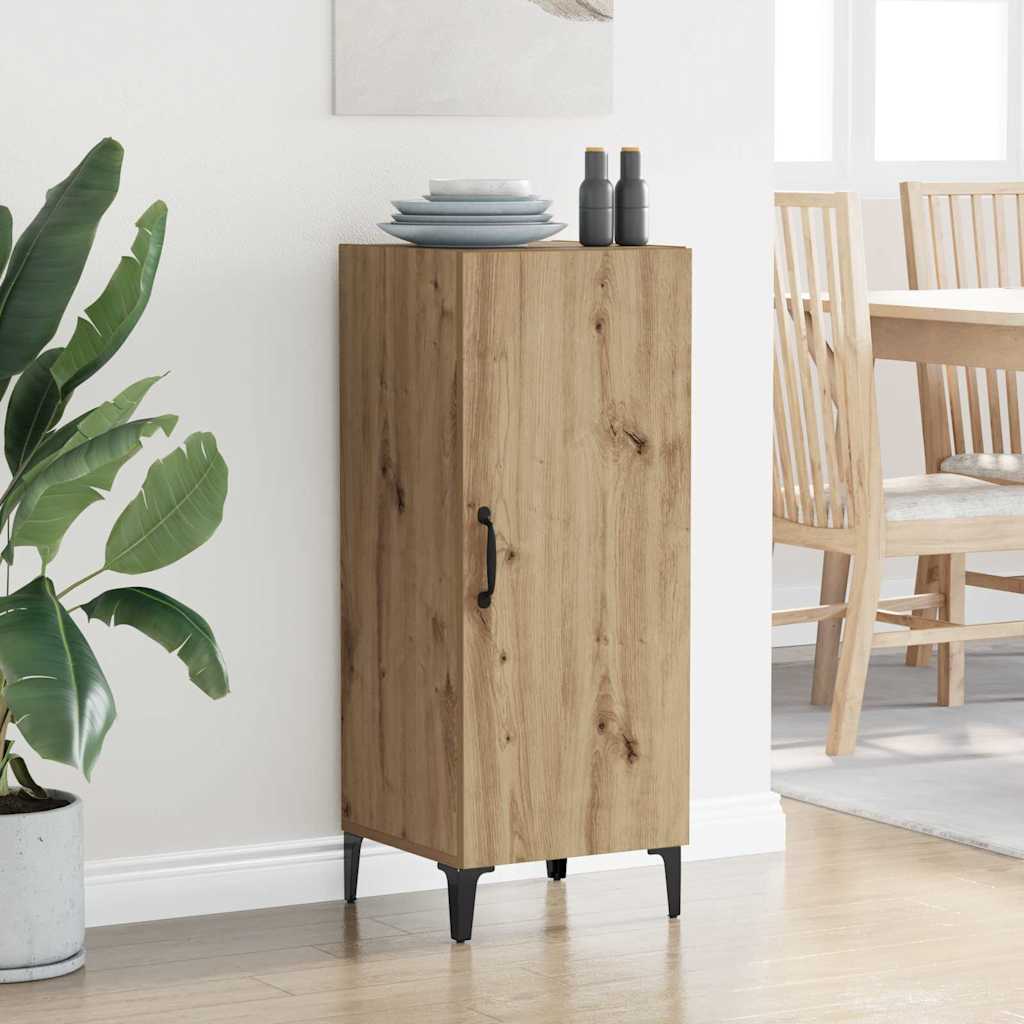 Buffet chêne artisanal 34,5 x 34 x 90 cm Bois d'ingénierie - XIOS