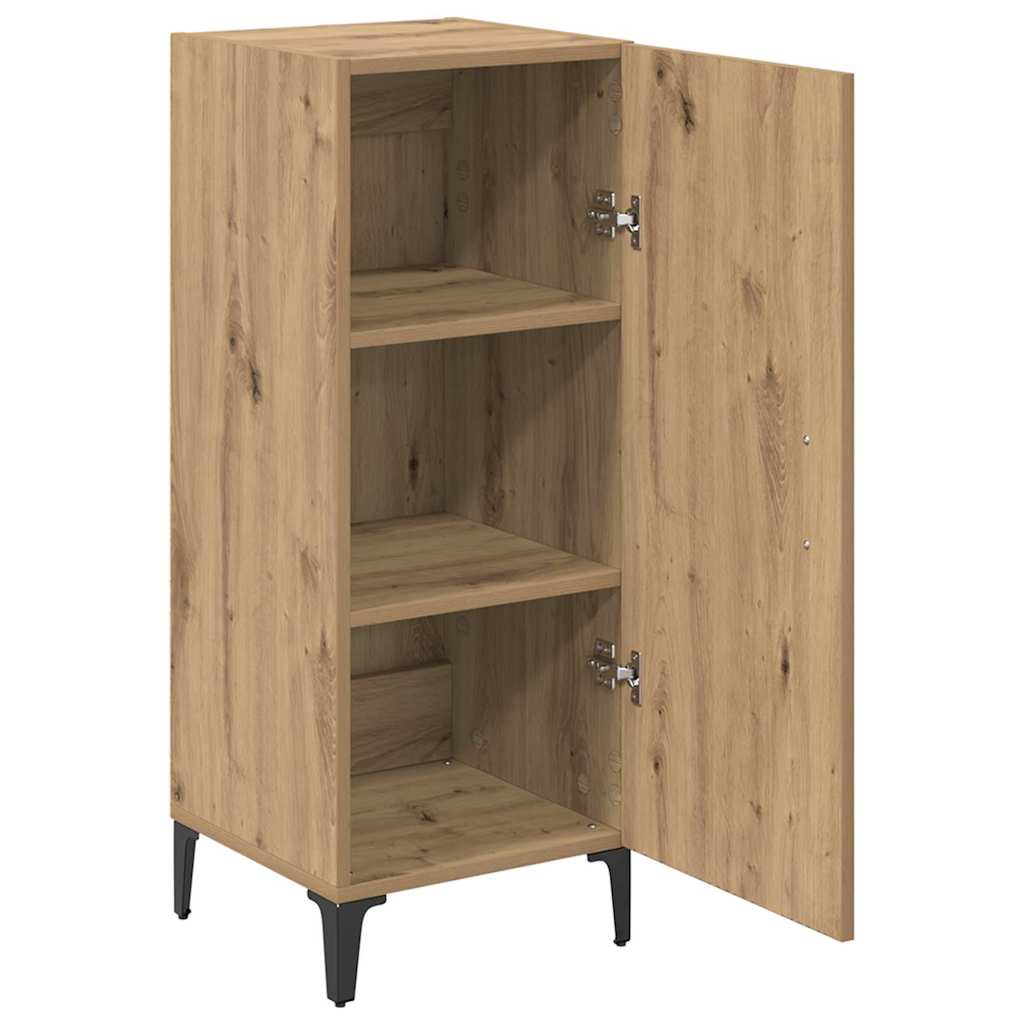 Buffet chêne artisanal 34,5 x 34 x 90 cm Bois d'ingénierie - XIOS