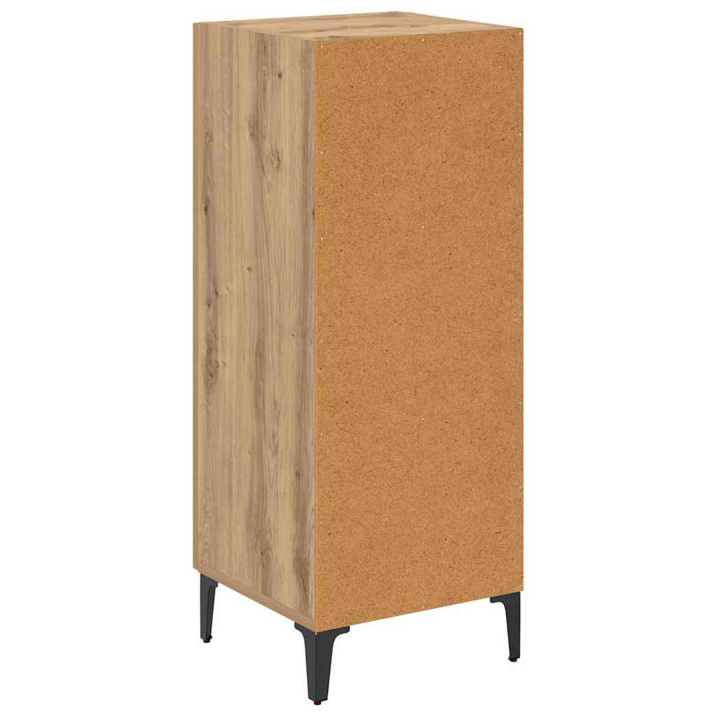 Buffet chêne artisanal 34,5 x 34 x 90 cm Bois d'ingénierie - XIOS