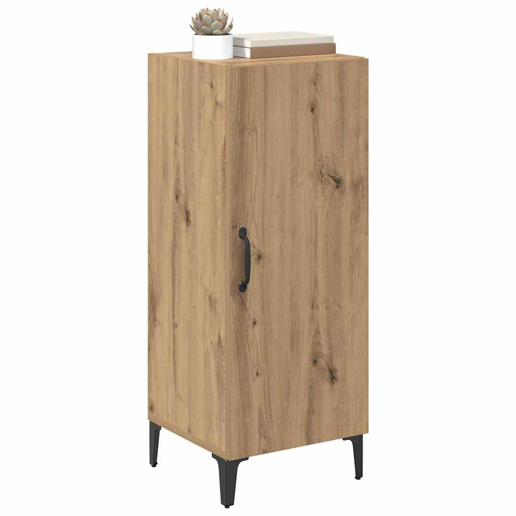 Buffet chêne artisanal 34,5 x 34 x 90 cm Bois d'ingénierie - XIOS