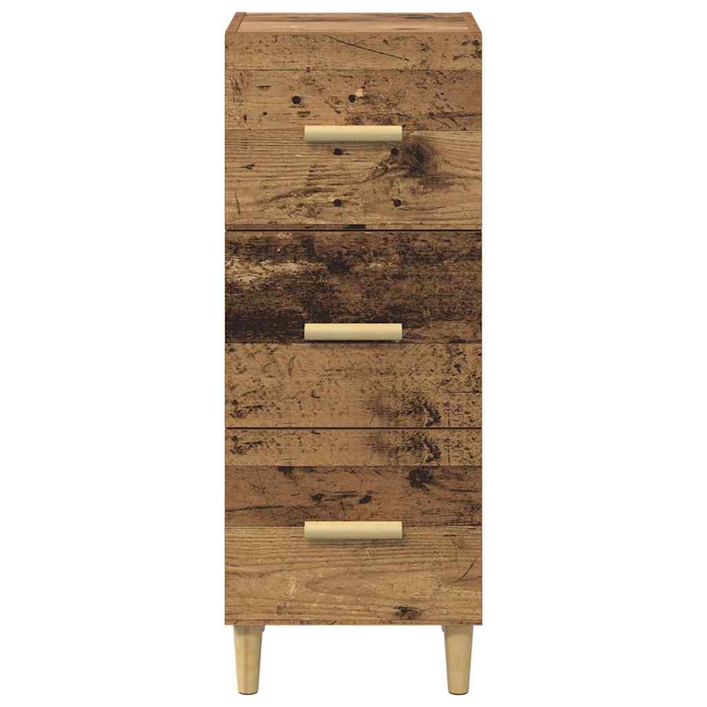 Buffet Bois ancien 34,5 x 34 x 90 cm Bois d'ingénierie - XIOS