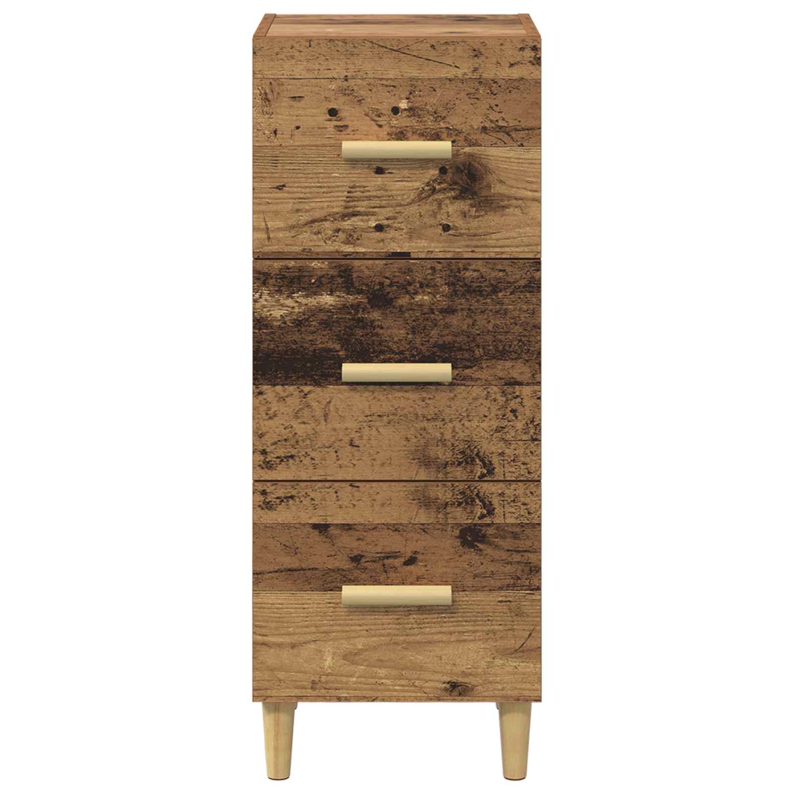 Buffet Bois ancien 34,5 x 34 x 90 cm Bois d'ingénierie - XIOS