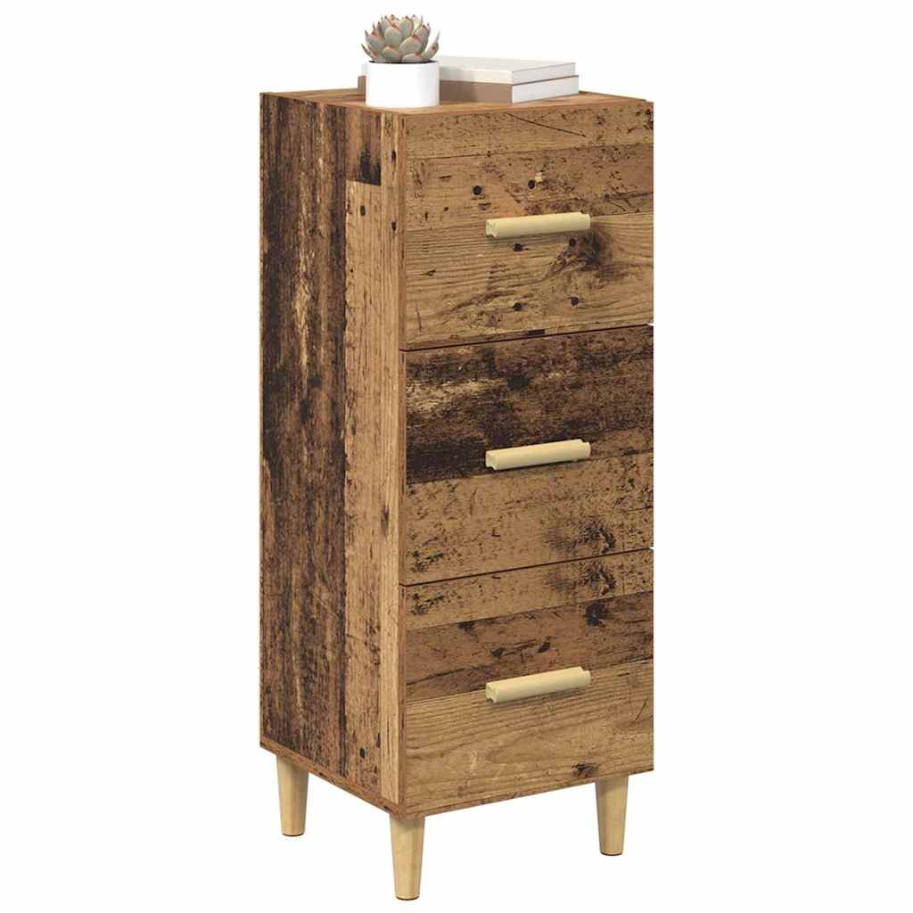 Buffet Bois ancien 34,5 x 34 x 90 cm Bois d'ingénierie - XIOS