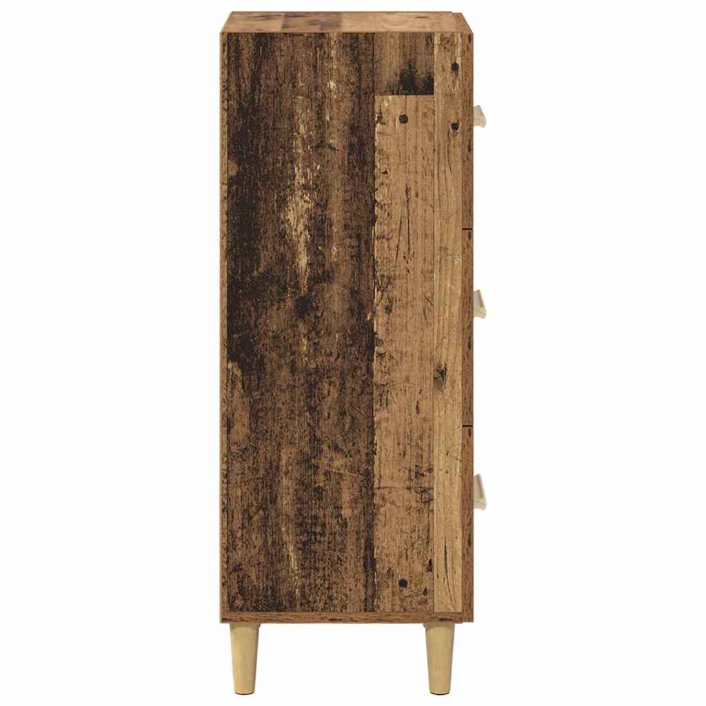 Buffet Bois ancien 34,5 x 34 x 90 cm Bois d'ingénierie - XIOS