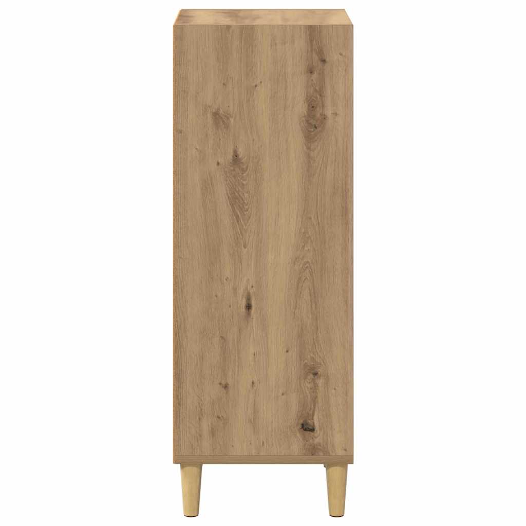 Buffet chêne artisanal 32.5 x 34.5 x 90 cm Bois d'ingénierie - XIOS