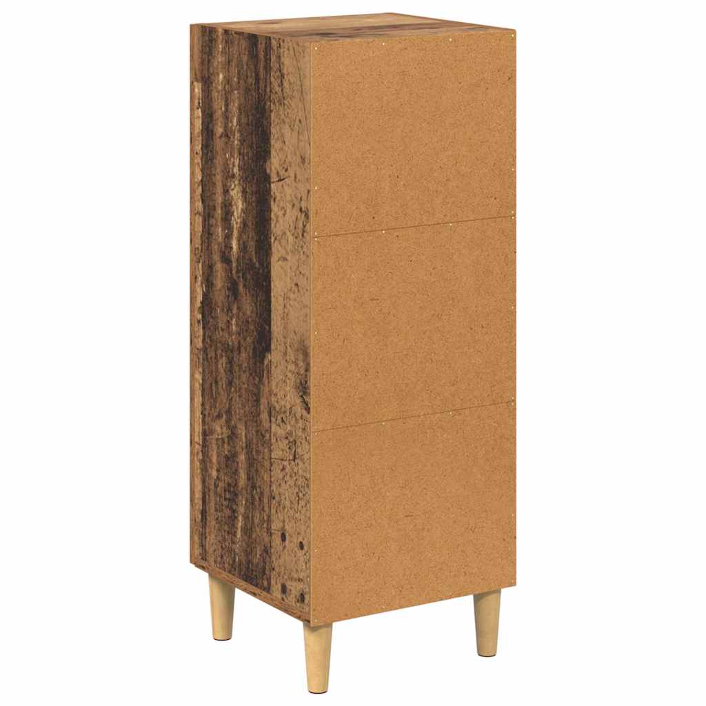 Bois ancien 34,5 x 32,5 x 90 cm Bois d'ingénierie - XIOS