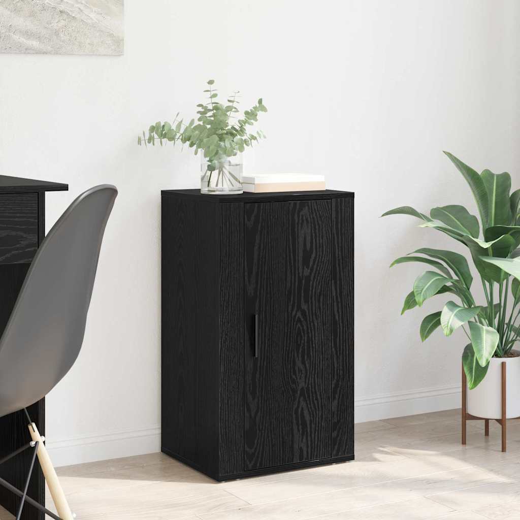 Buffet Chêne noir 40 x 33 x 70 cm Bois d'ingénierie